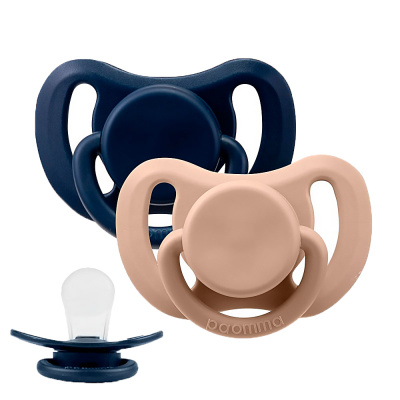 Набор силиконовых пустышек 0-6 мес 2 шт в контейнере Paomma PPS11716 1